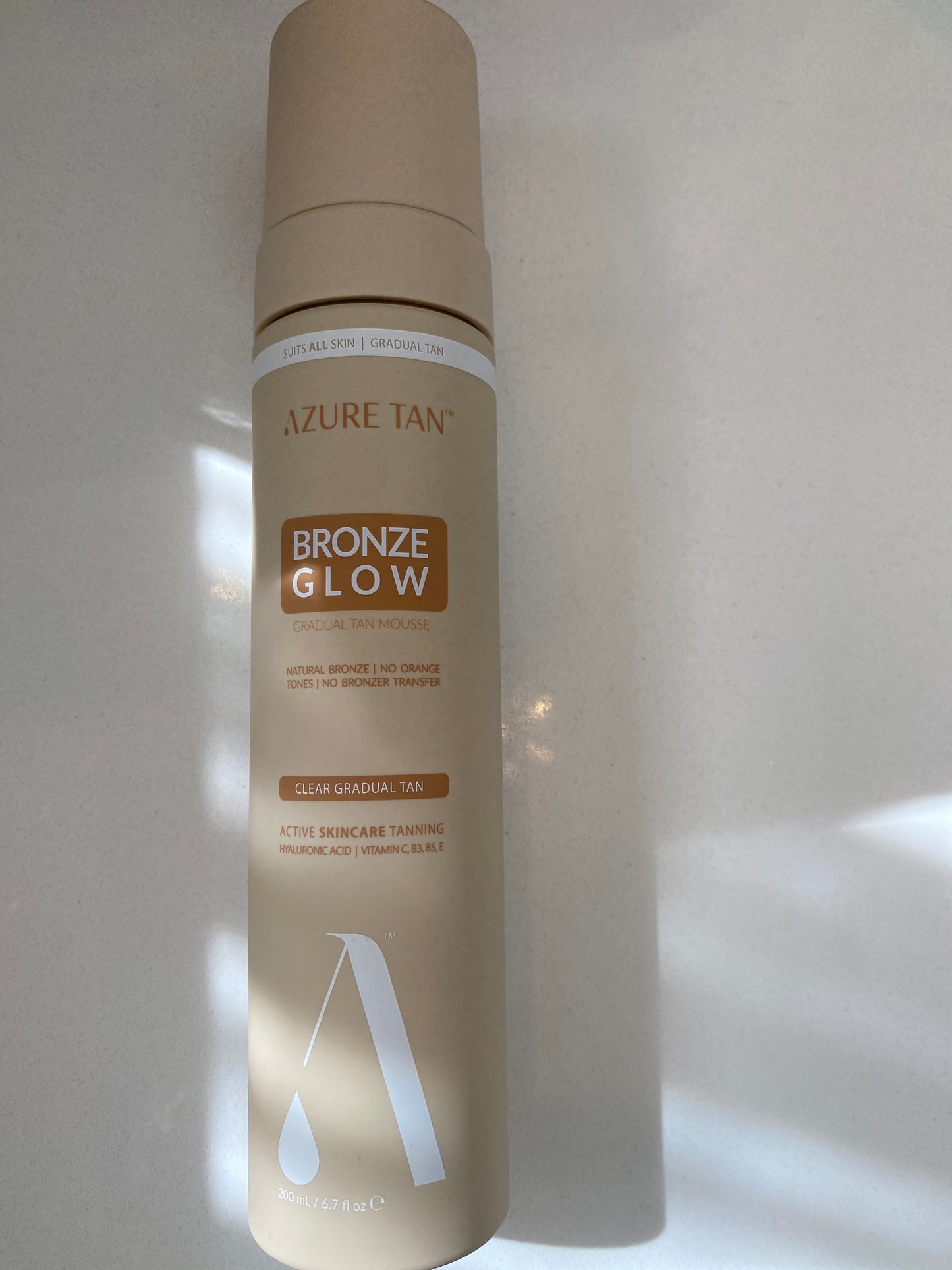 AZURE Gradual Tan Mousse ? Bronze Glow ? Light to Medium
