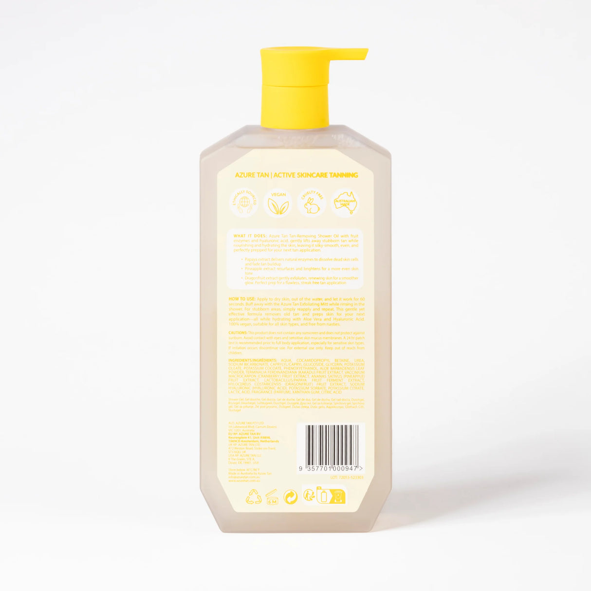60-Second Tan Reset Gel - 500ml